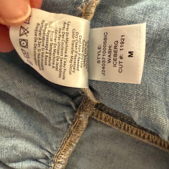 Veronica Beard Jean Kanika Belted Denim Dress - M - Picture 10 of 11